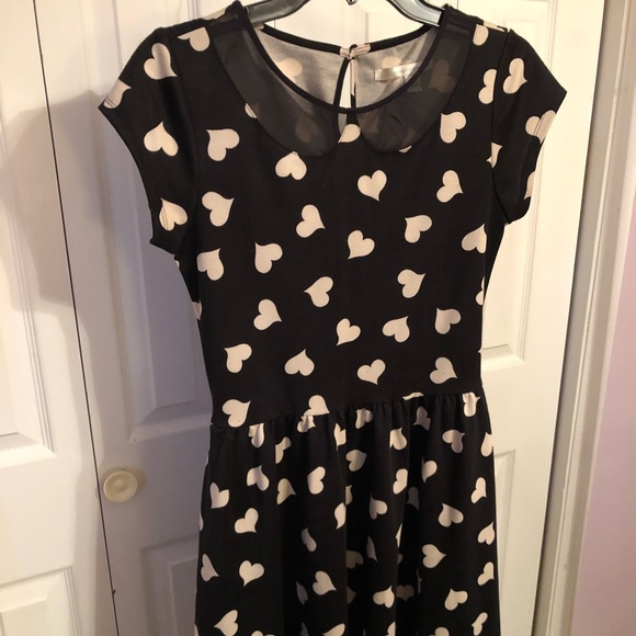 LC Lauren Conrad Dresses & Skirts - Lauren Conrad Fit & Flare Peter Pan Collar Dress